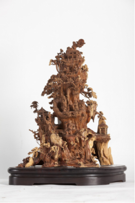 木雕廠家直銷/兩河木藝 以木為紙，雕刻花卉的詩意綻放